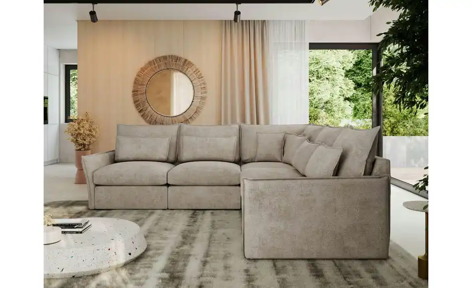 Ecksofa Veroso, in Wohnsituation