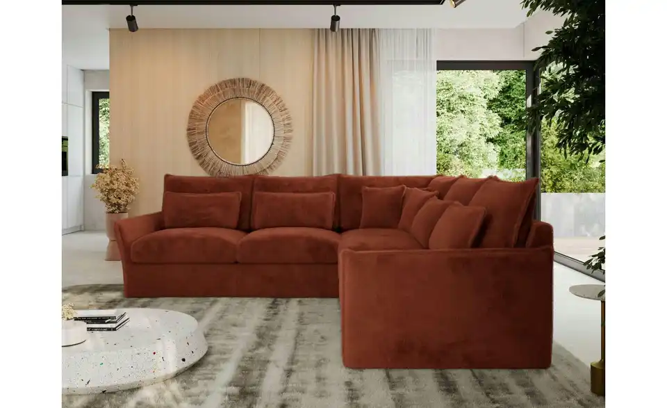 Ecksofa Veroso, in Wohnsituation