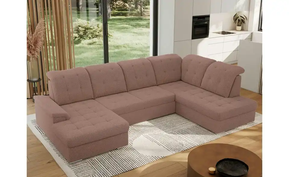 Wohnlandschaft Madrito mit Schlaffunktion, in Wohnsituation