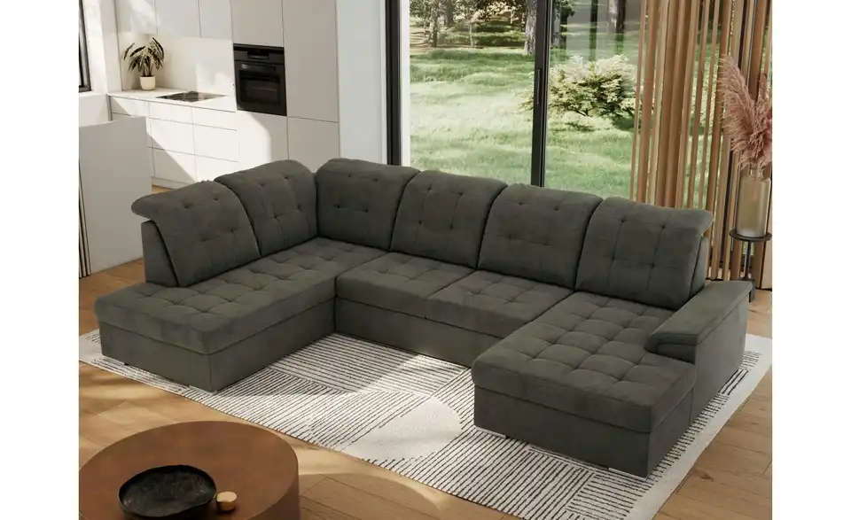 Wohnlandschaft Madrito mit Schlaffunktion, in Wohnsituation