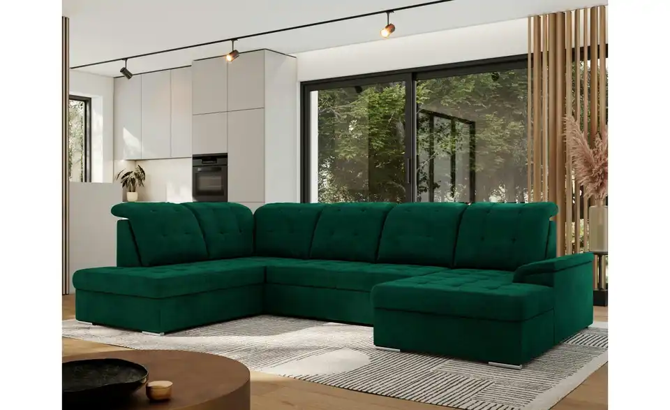 Wohnlandschaft Madrito mit Schlaffunktion, in Wohnsituation