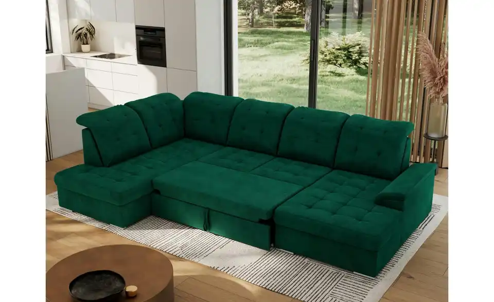 Wohnlandschaft Madrito mit Schlaffunktion, in Wohnsituation