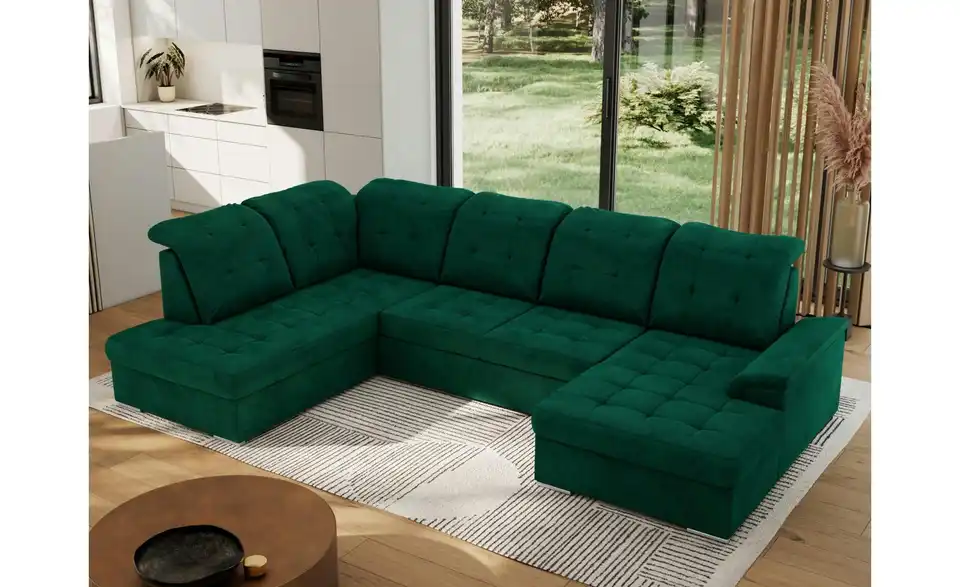 Wohnlandschaft Madrito mit Schlaffunktion, in Wohnsituation