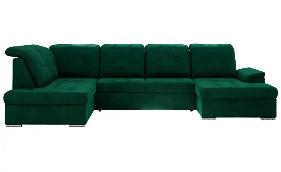 Wohnlandschaft Madrito mit Schlaffunktion, Frontansicht