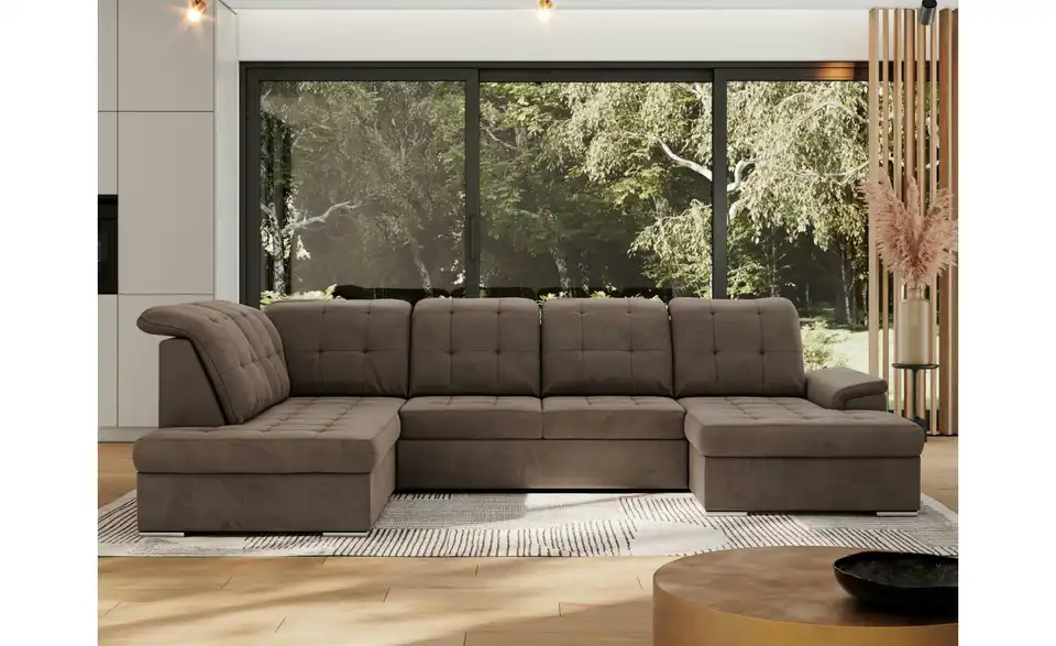 Wohnlandschaft Madrito mit Schlaffunktion, in Wohnsituation