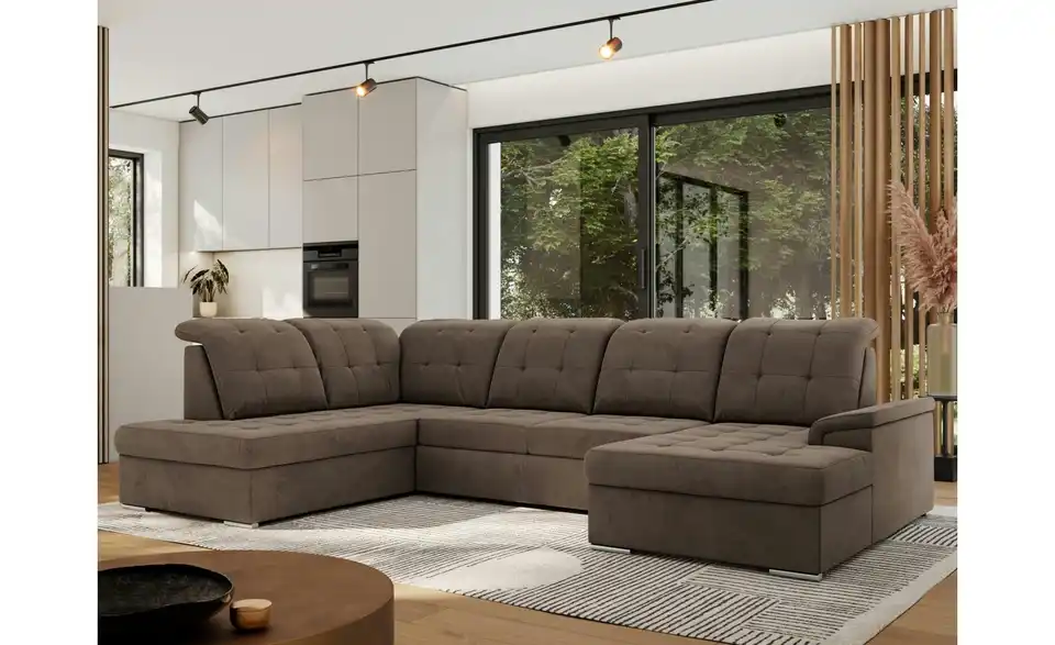 Wohnlandschaft Madrito mit Schlaffunktion, in Wohnsituation