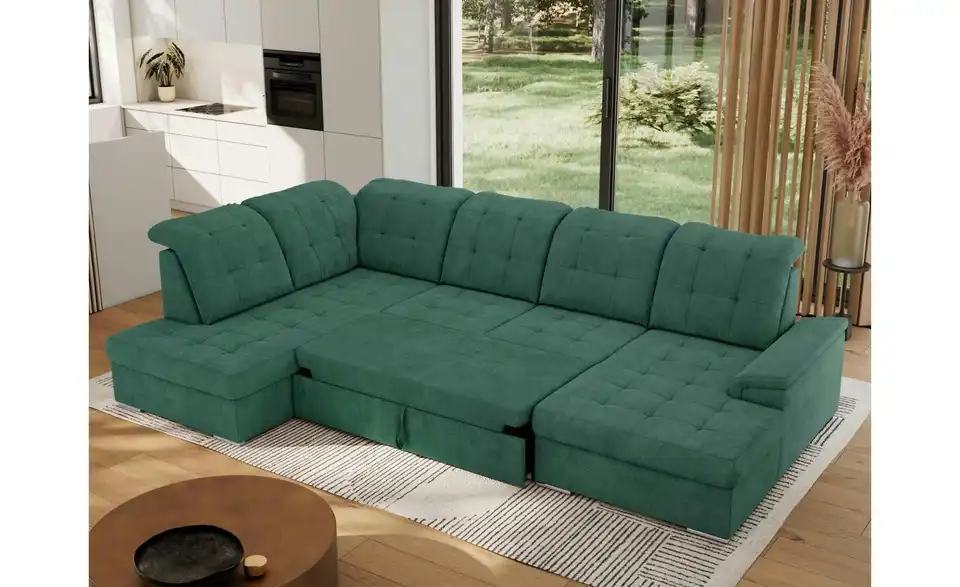 Wohnlandschaft Madrito mit Schlaffunktion, in Wohnsituation