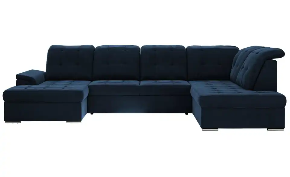 Wohnlandschaft Madrito mit Schlaffunktion, Frontansicht