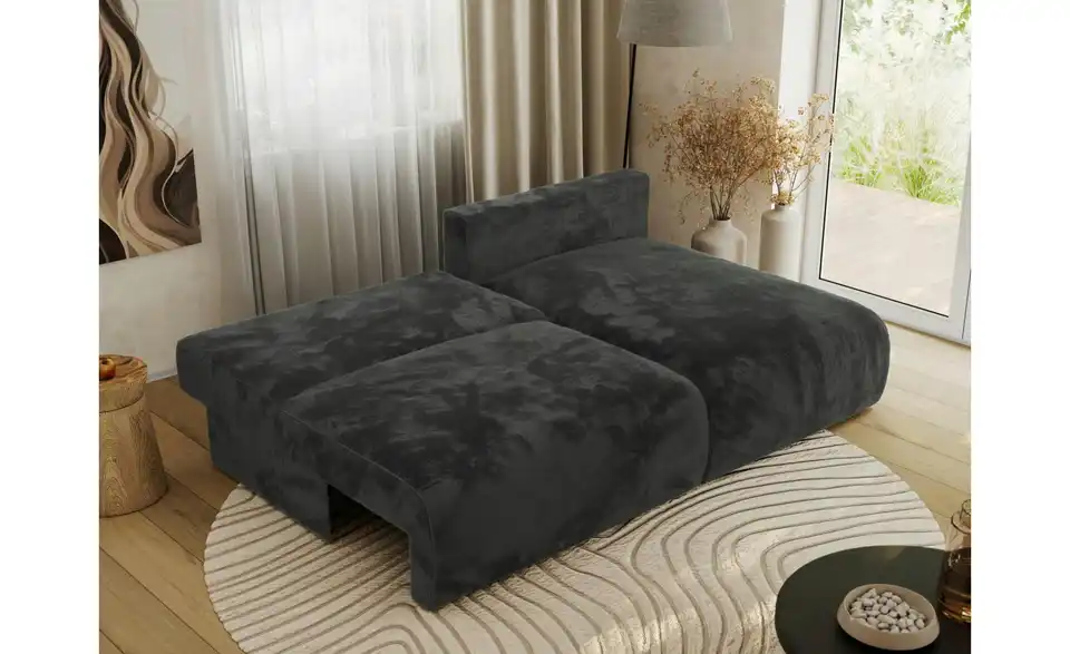 Ecksofa Vivo mit Schlaffunktion, in Wohnsituation