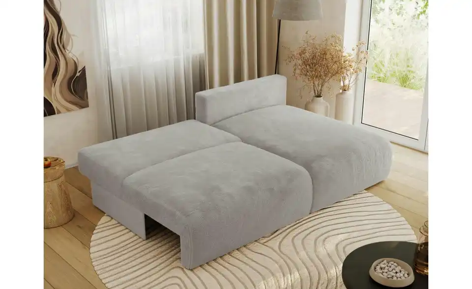 Ecksofa Vivo mit Schlaffunktion, in Wohnsituation