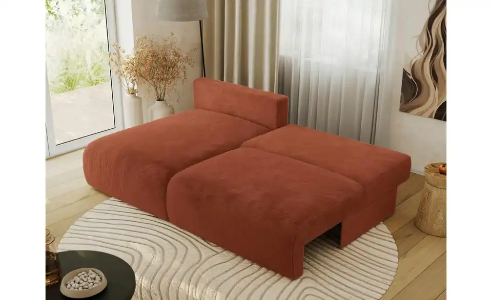 Ecksofa Vivo mit Schlaffunktion, in Wohnsituation