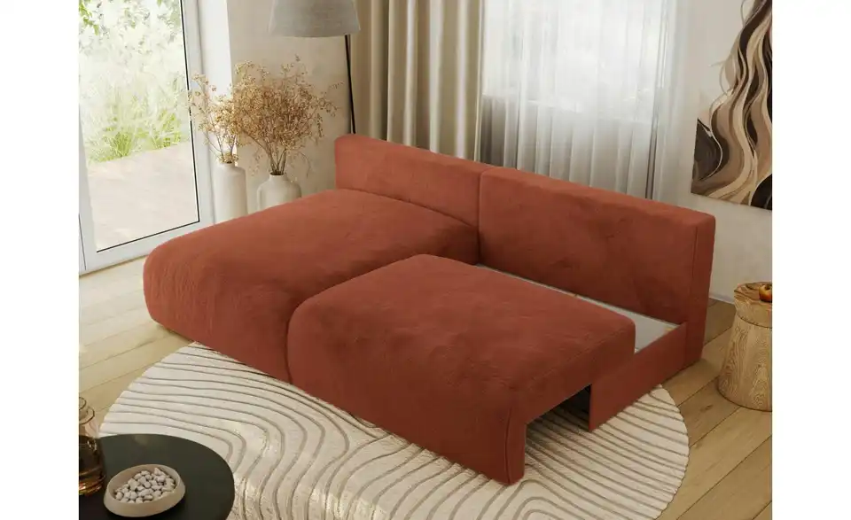 Ecksofa Vivo mit Schlaffunktion, Funktionsansicht