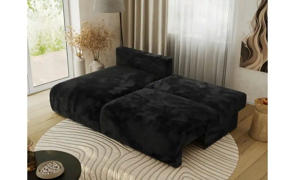 Ecksofa Vivo mit Schlaffunktion, in Wohnsituation