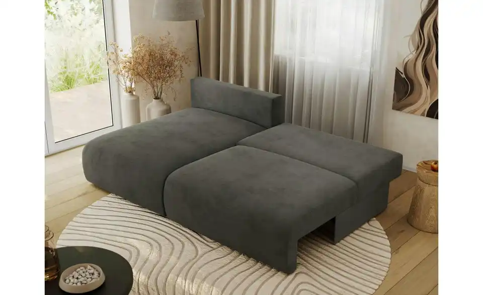 Ecksofa Vivo mit Schlaffunktion, in Wohnsituation