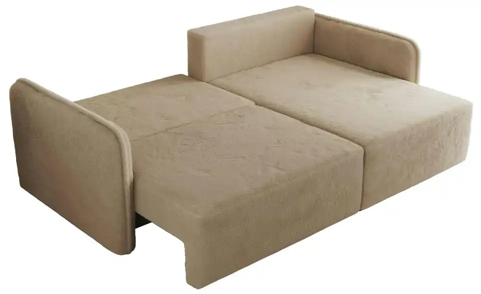Ecksofa Beige, Detailansicht