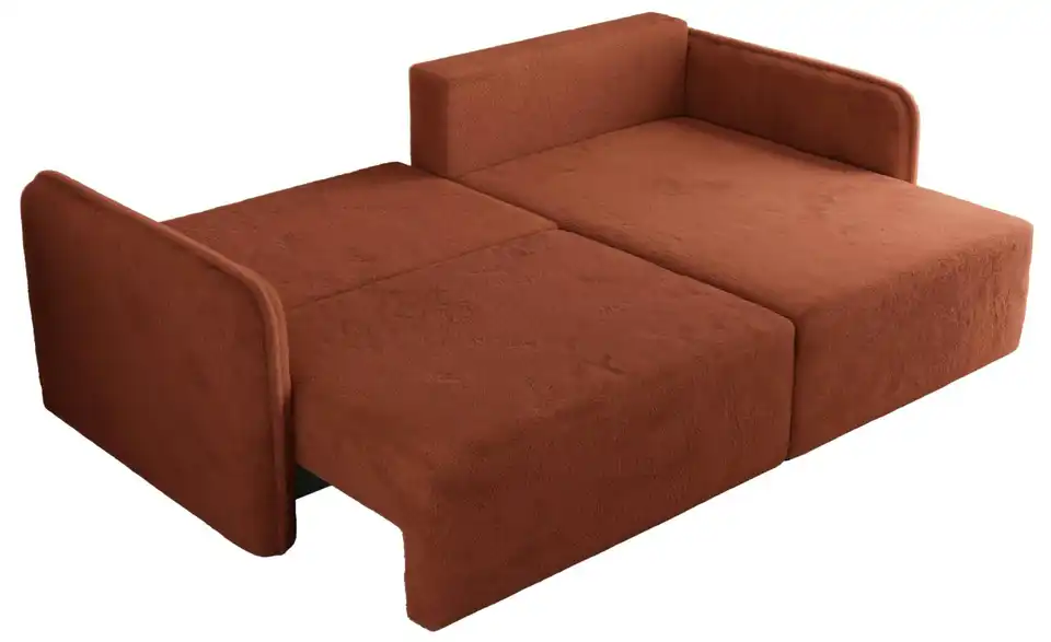 Ecksofa Orange, Detailansicht
