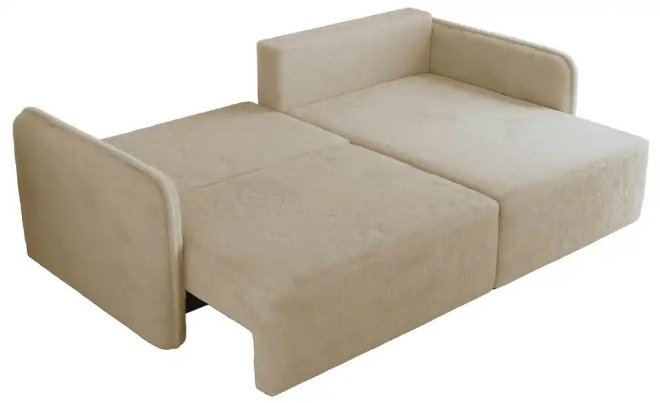 Ecksofa Creme, Detailansicht