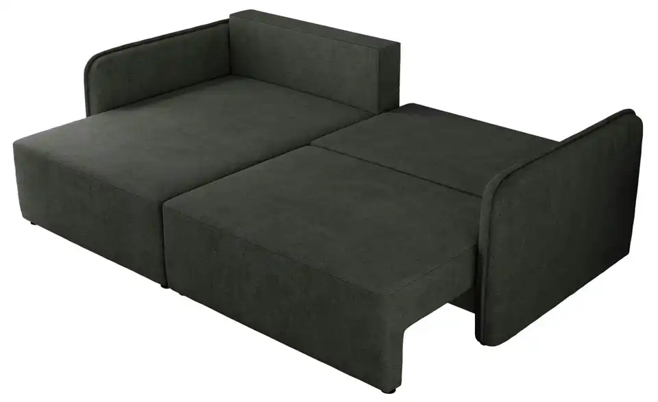 Ecksofa Dunkelgrau, Detailansicht