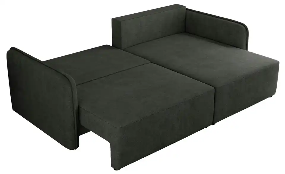 Ecksofa Dunkelgrau, Detailansicht