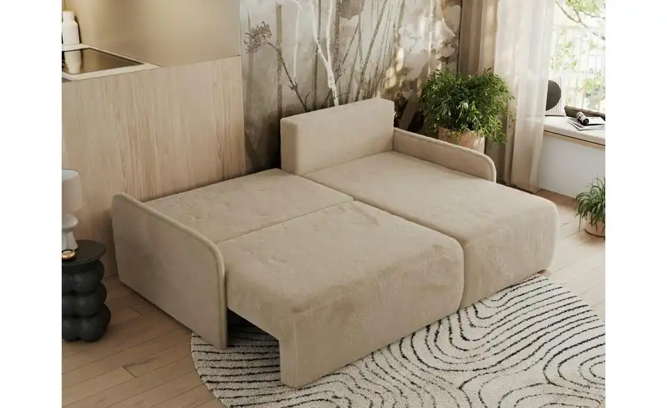 Ecksofa Arpa mit Schlaffunktion, in Wohnsituation