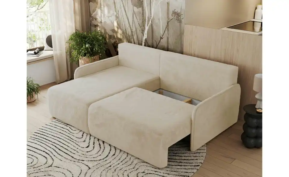 Ecksofa Arpa mit Schlaffunktion, Funktionsansicht