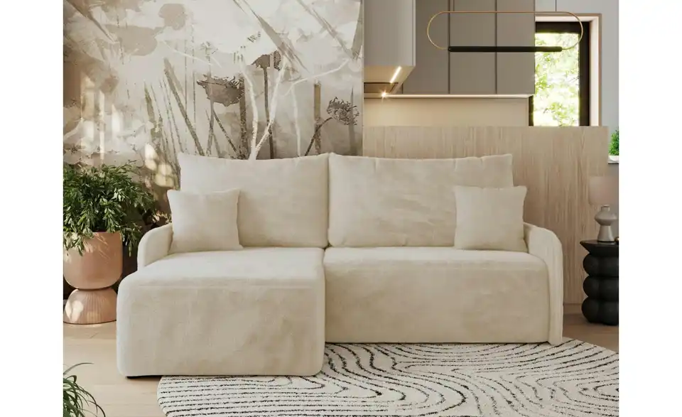Ecksofa Arpa mit Schlaffunktion, in Wohnsituation