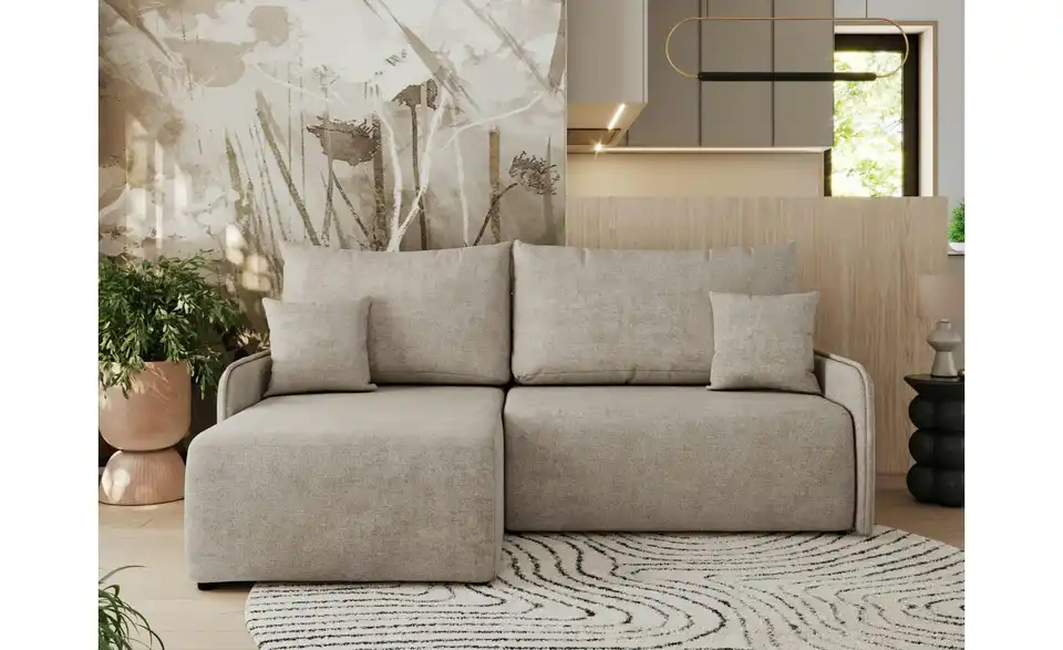 Ecksofa Arpa mit Schlaffunktion, in Wohnsituation