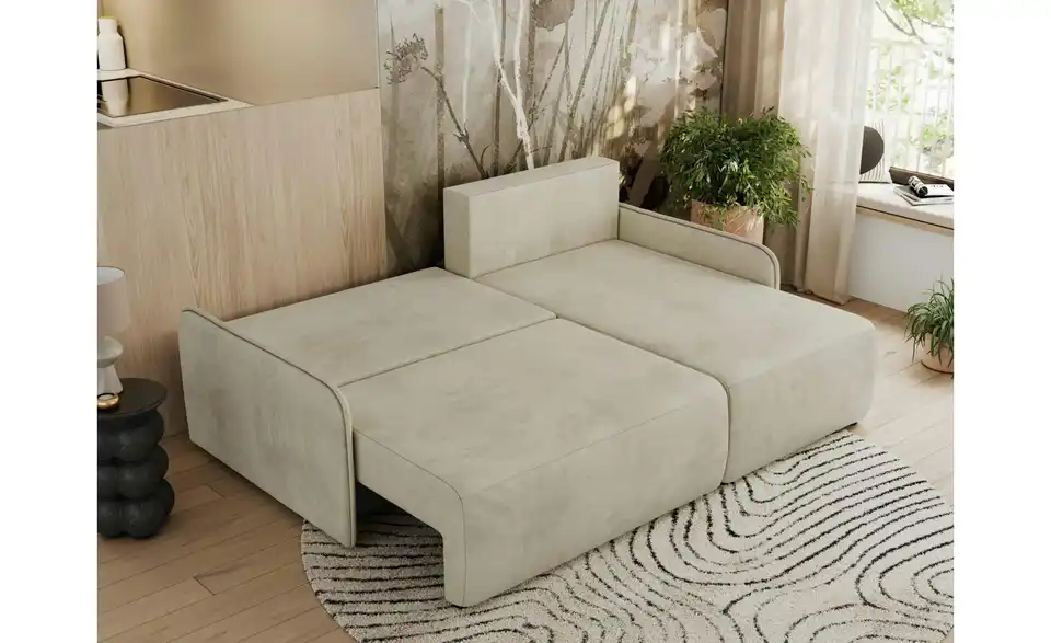 Ecksofa Arpa mit Schlaffunktion, in Wohnsituation