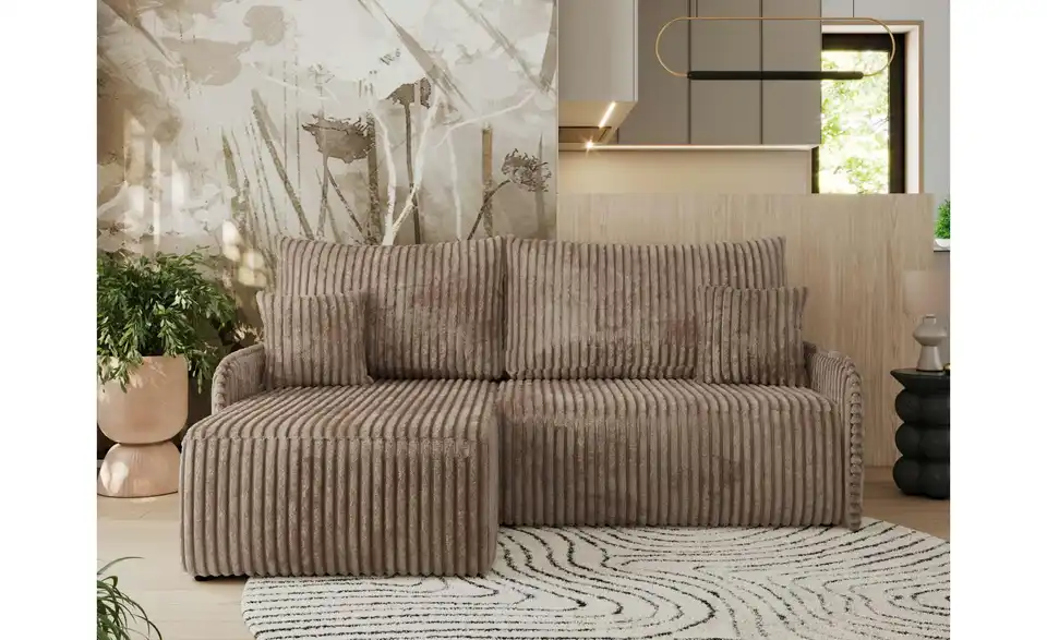 Ecksofa Arpa mit Schlaffunktion, in Wohnsituation