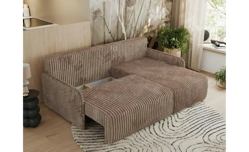 Ecksofa Arpa mit Schlaffunktion, Funktionsansicht