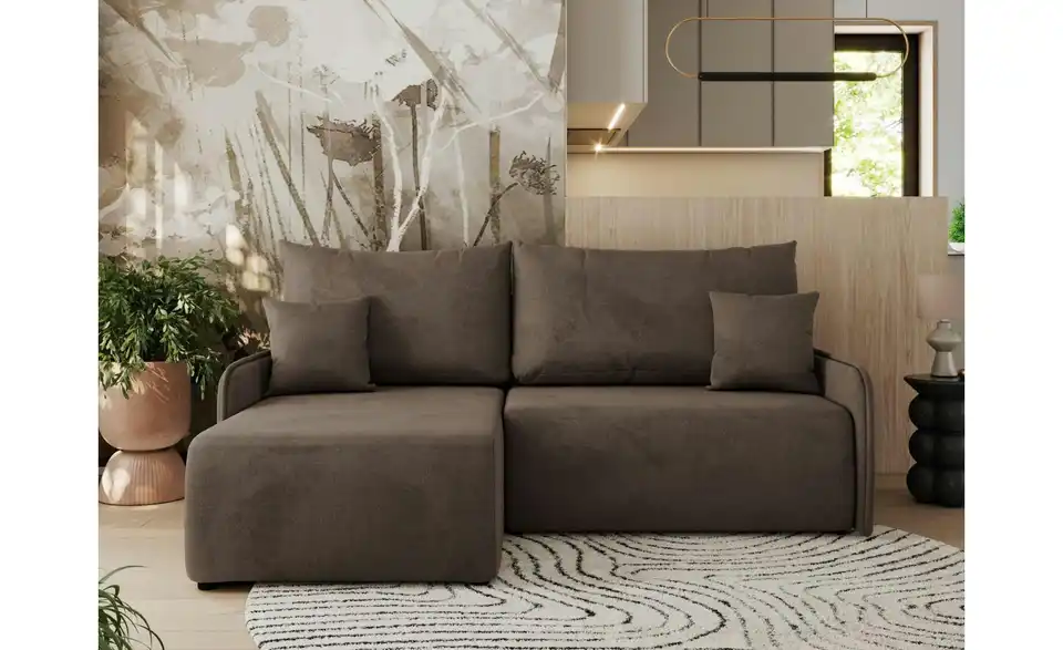 Ecksofa Arpa mit Schlaffunktion, in Wohnsituation