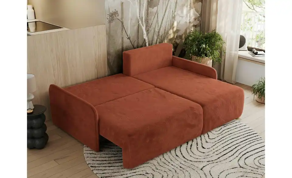 Ecksofa Arpa mit Schlaffunktion, in Wohnsituation