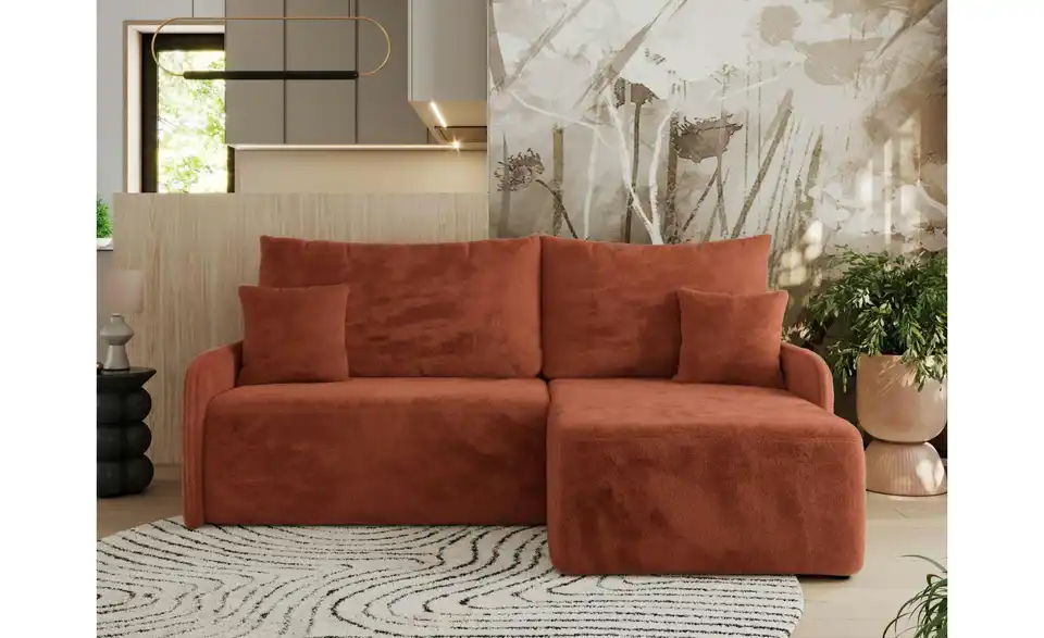 Ecksofa Arpa mit Schlaffunktion, in Wohnsituation