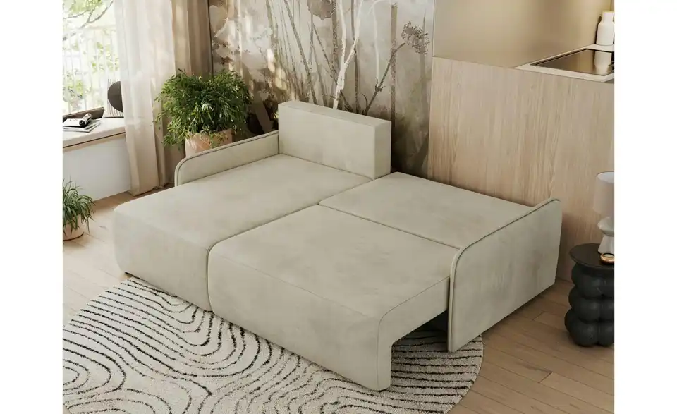 Ecksofa Arpa mit Schlaffunktion, in Wohnsituation