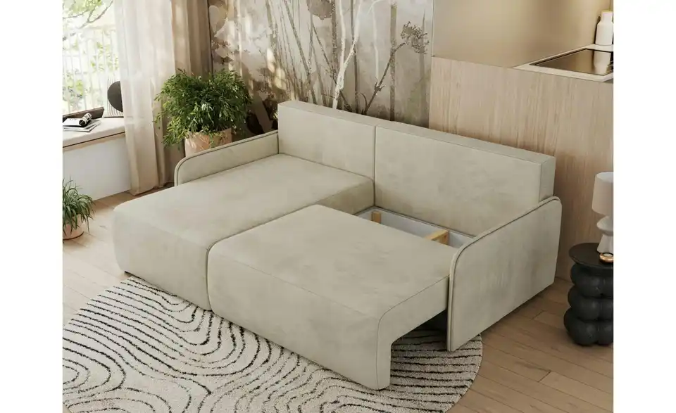 Ecksofa Arpa mit Schlaffunktion, Funktionsansicht