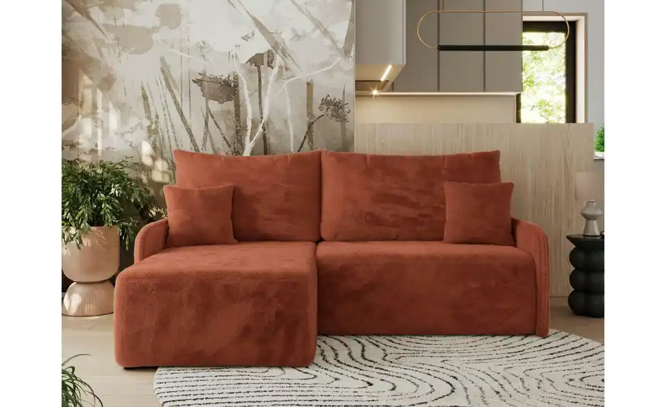 Ecksofa Arpa mit Schlaffunktion, in Wohnsituation