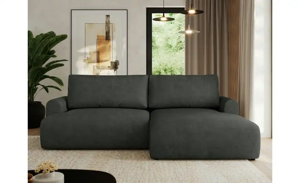 Ecksofa Tono mit Schlaffunktion, in Wohnsituation
