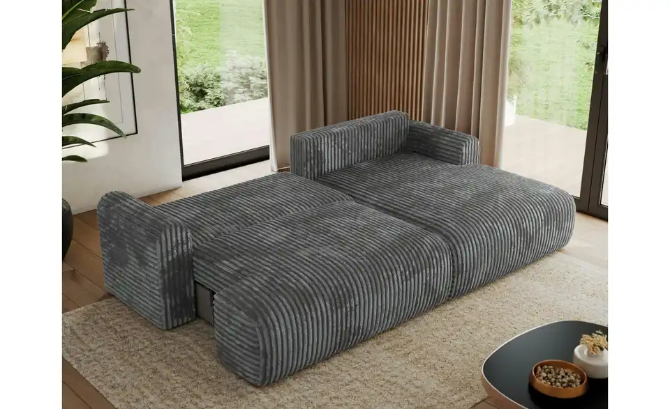 Ecksofa Tono mit Schlaffunktion, in Wohnsituation