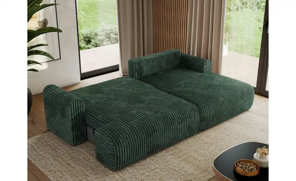 Ecksofa Tono mit Schlaffunktion, in Wohnsituation