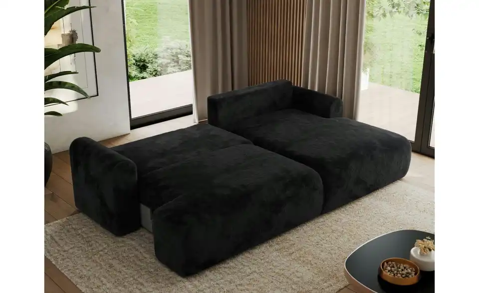 Ecksofa Tono mit Schlaffunktion, in Wohnsituation