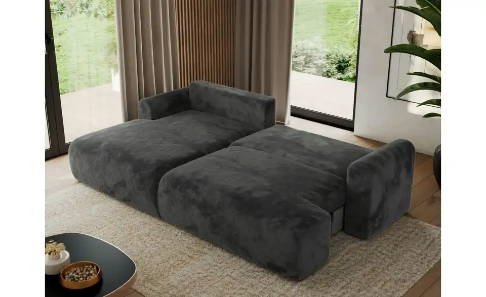 Ecksofa Tono mit Schlaffunktion, in Wohnsituation