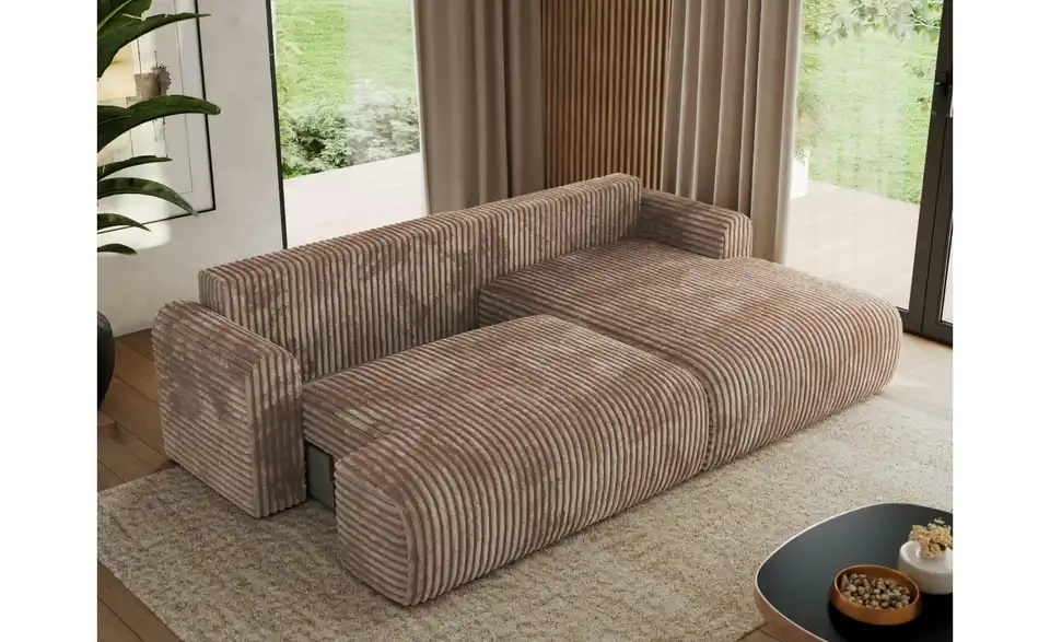 Ecksofa Tono mit Schlaffunktion, Funktionsansicht