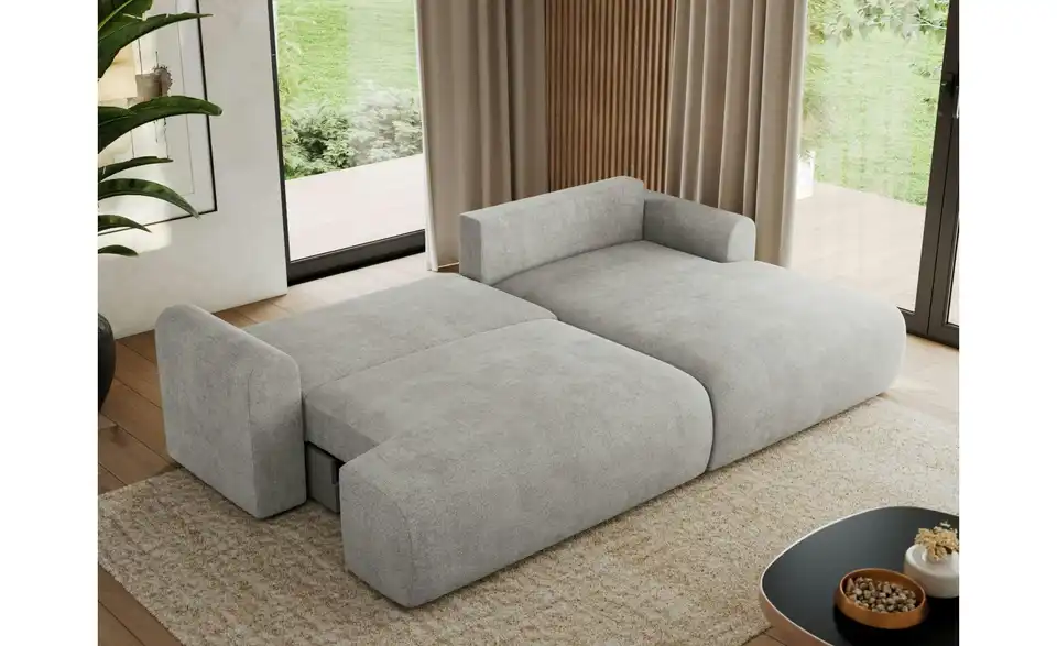 Ecksofa Tono mit Schlaffunktion, in Wohnsituation