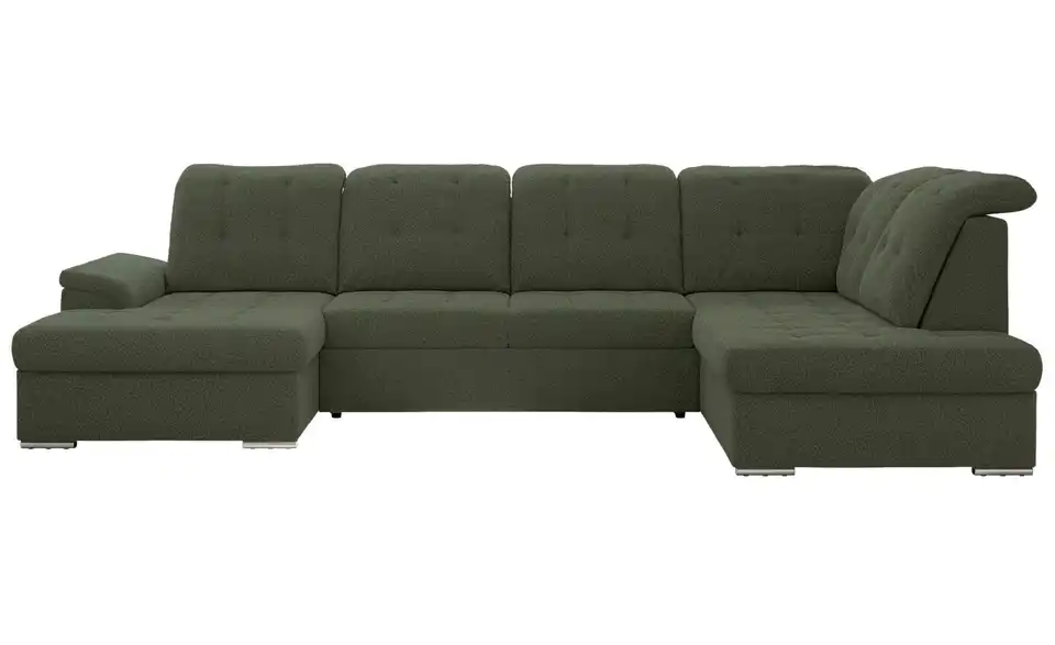 Wohnlandschaft Madrito mit Schlaffunktion, Frontansicht