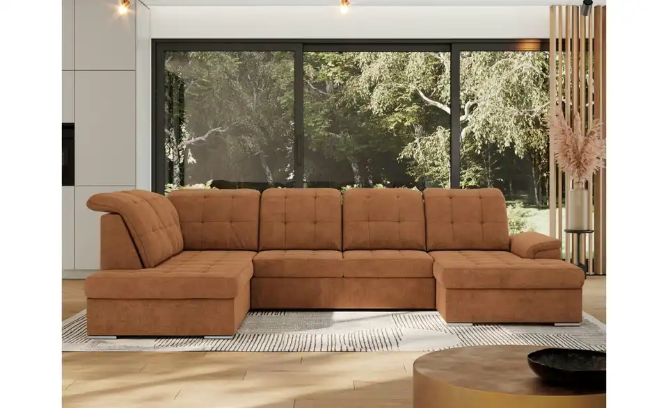 Wohnlandschaft Madrito mit Schlaffunktion, in Wohnsituation