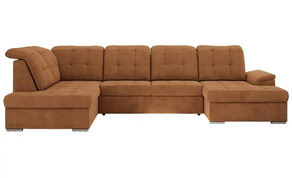 Wohnlandschaft Madrito mit Schlaffunktion, Frontansicht