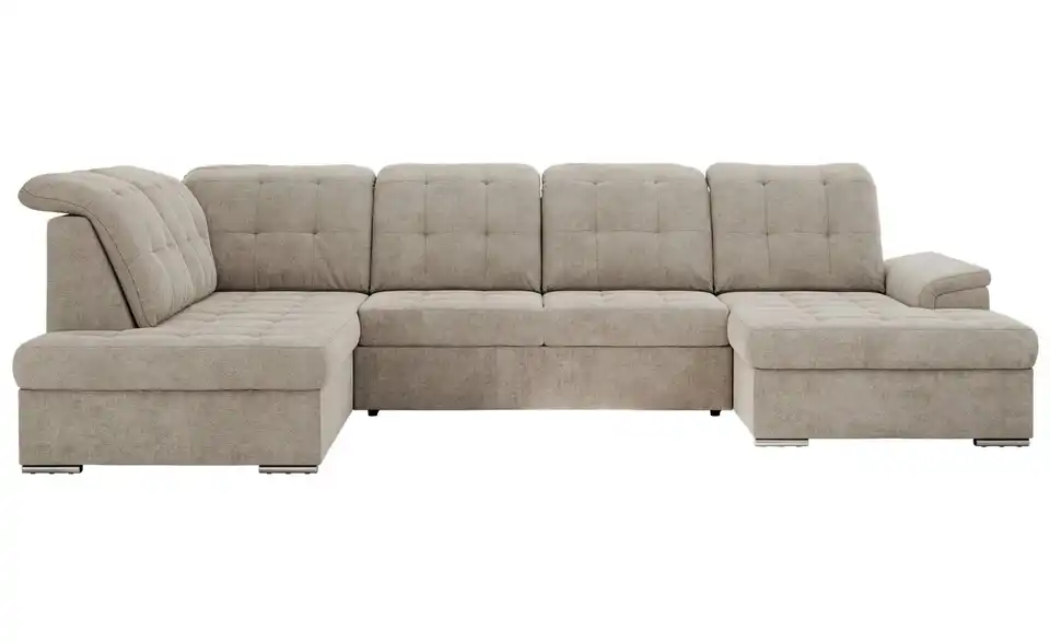 Wohnlandschaft Madrito mit Schlaffunktion, Frontansicht