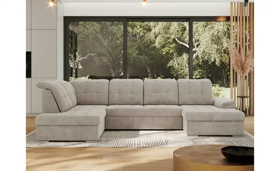 Wohnlandschaft Madrito mit Schlaffunktion, in Wohnsituation