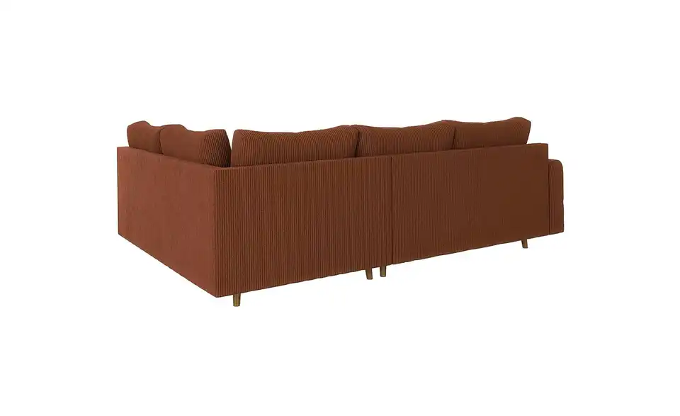 Ecksofa mit Hocker Maya, Rückansicht