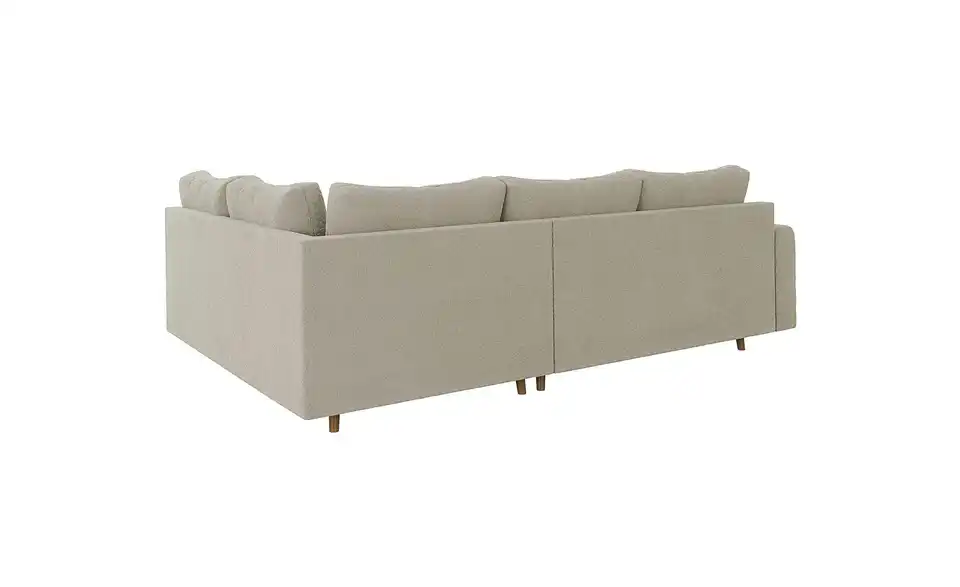 S-STYLE Ecksofa mit Hocker Lars, Rückansicht